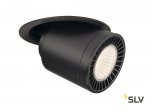 SLV 114120 SUPROS MOVE Deckeneinbau- leuchte, rund, schwarz, 3000lm 3000K, SLM LED, 60° Reflektor