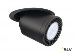 SLV 114170 SUPROS MOVE Deckeneinbau- leuchte, rund, schwarz, 3000lm 4000K, SLM LED, 60° Reflektor