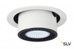 SLV 114171 SUPROS MOVE Deckeneinbau- leuchte, rund, wei?, 3000lm, 4000K, SLM LED, 60° Reflektor