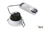 SLV 114381 NEW TRIA 68 LED DL ROUND Set, mattweiss, 9W, 38°, 3000K, inkl. Treiber