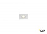 SLV 114401 NEW TRIA MINI DL SQUARE Set, mattweiss, 30°, 3000K, inkl. Treiber, Clipfed.