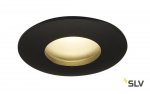 SLV 114460 OUT 65 LED DL ROUND Set Down- light, mattschwarz, 9W, 38°, 3000K, inkl. Treiber