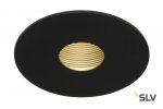 SLV 114480 HOTEL DOWNLIGHT ROUND HOLE, mattschwarz, 12W, 20°, 2700K, inkl. Treiber, Clipfeder