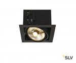 SLV 115540 KADUX 1 ES111 Downlight, mattschwarz, max. 75W