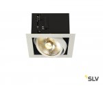 SLV 115541 KADUX 1 ES111 Downlight, eckig, mattweiss, max. 75W