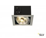 SLV 115546 KADUX 1 ES111 Downlight, eckig, alu brushed, max. 75W