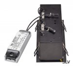 SLV 115720 KADUX LED DL Set, mattschwarz, 3x9W, 38°, 3000K, inkl. Treiber