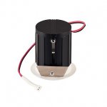 115901 SLV ILU LED светильник встраиваемый 350мА c LED 1Вт, 3000К, 55лм, 24°, с мини-штекером, белый