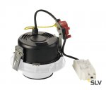 SLV 116321 SUPROS MOVE 78 Deckeneinbau- leuchte, rund, weiss, 3000K, 60° Linse