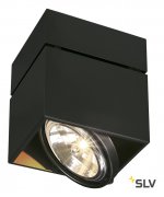 SLV 117120 KARDAMOD SURFACE SQUARE QRB SINGLE Deckenleuchte, eckig, schwarz, max. 50W