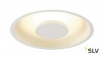 SLV 117311 OCCULDAS Deckeneinbauleuchte, rund, weiss, 30 SMD LED, 22W, 3000K