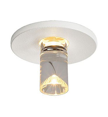 SLV 118021 LED Lightpoint Einbauleuchte, rund, mattweiss, 1W LED, 3000K