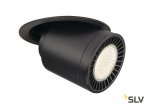 SLV 118120 SUPROS MOVE Deckeneinbau- leuchte, rund, schwarz, 4000lm 3000K, SLM LED, 60° Reflektor