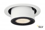 SLV 118121 SUPROS MOVE Deckeneinbau- leuchte, rund, weiss, 4000lm, 3000K, SLM LED, 60° Reflektor