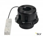 SLV 118170 SUPROS MOVE Deckeneinbau- leuchte, rund, schwarz, 4000lm 4000K, SLM LED, 60° Reflektor