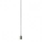 132696 SLV FITU E27 PD-2 светильник подвесной 5m для лампы E27 60Вт макс., без основания, матированный алюминий