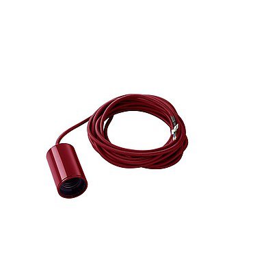 132698 SLV FITU E27 PD-2 светильник подвесной 5m для лампы E27 60Вт макс., без основания, бордовый RAL3005