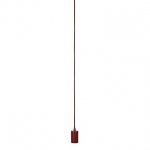 132698 SLV FITU E27 PD-2 светильник подвесной 5m для лампы E27 60Вт макс., без основания, бордовый RAL3005