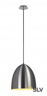 SLV 133015 PARA CONE 30 Pendelleuchte, rund, alu-geb?rstet, E27, max. 60W