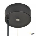 SLV 133100 SUPROS PD Pendelleuchte, rund, schwarz, 3000lm 3000K SLM LED, 60° Reflektor