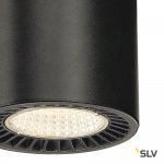 SLV 133100 SUPROS PD Pendelleuchte, rund, schwarz, 3000lm 3000K SLM LED, 60° Reflektor