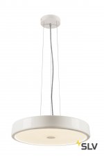 133341 SLV SPHERA LED 45 светильник подвесной с LED 13Вт, 2700K, 800лм, белый глянцевый