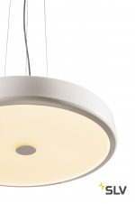 133341 SLV SPHERA LED 45 светильник подвесной с LED 13Вт, 2700K, 800лм, белый глянцевый