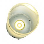 SLV 133421 LEFA 1 PD светильник подвесной с COB LED 5Вт (7.1Вт), 3000K, 400lm, белый/ стекло частично матовое