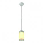 SLV 133421 LEFA 1 PD светильник подвесной с COB LED 5Вт (7.1Вт), 3000K, 400lm, белый/ стекло частично матовое