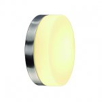 SLV 133700 D-TECT E27 светильник с датчиком движения для лампы E27 20Вт макс., серый металлик/ стекло белое