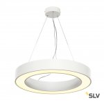 SLV 133841 MEDO PRO 60 RING Pendel- leuchte, weiss, LED