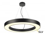 SLV 133850 MEDO PRO 90 RING Pendel- leuchte, schwarz, LED