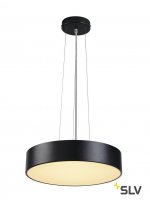 SLV 135070 MEDO 40 LED Deckenleuchte, schwarz, optional abpendelbar