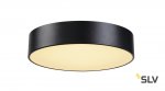SLV 135070 MEDO 40 LED Deckenleuchte, schwarz, optional abpendelbar