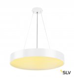 SLV 135121 MEDO 60 LED Deckenleuchte, weiss, optional abpendelbar