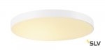 SLV 135171 MEDO 90 LED Deckenleuchte, weiss, optional abpendelbar