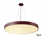 SLV 135176 MEDO 90 LED Deckenleuchte, weinrot, optional abpendelbar