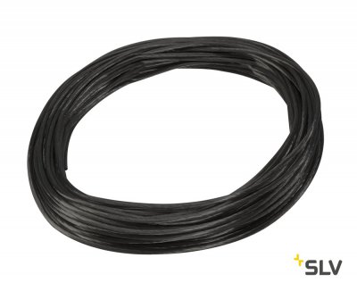 139030 SLV TENSEO, тросик в изоляции, сечение 4 кв.мм, 25А макс., 20 метров, черный