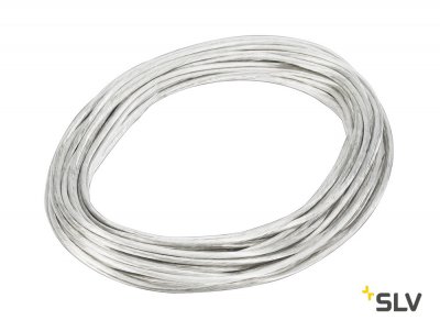 139051 SLV TENSEO, тросик в изоляции, сечение 6 кв.мм, 25А макс., 20 метров, белый