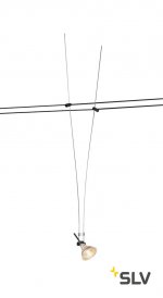 139070 SLV TENSEO, WIRE II MR16 светильник 12В AC для лампы QR-C51 50Вт макс., черный