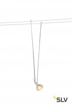 139081 SLV TENSEO, TELESCOPE светильник 12В AC для лампы QR-C51 20Вт макс., белый