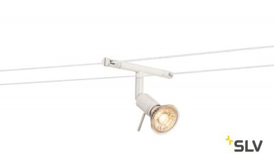 139101 SLV TENSEO, SYROS светильник 12В AC для лампы QR-C51 50Вт макс., белый