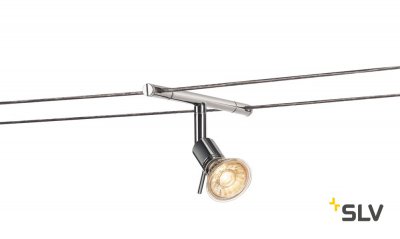 139102 SLV TENSEO, SYROS светильник 12В AC для лампы QR-C51 50Вт макс., хром