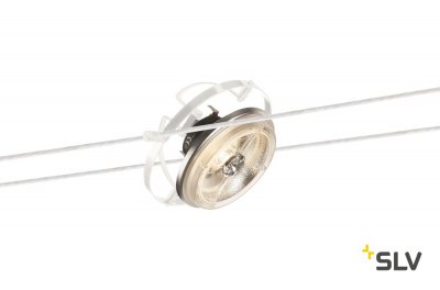 139111 SLV TENSEO, WIRE QRB светильник 12В AC для лампы QR111 G53 35Вт макс., белый