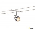 139132 SLV TENSEO, SALUNA светильник 12В AC для лампы QR-C51 35Вт макс., хром