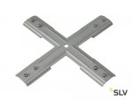 SLV 143169 Stabilisator X-Verbinder f?r 1-Phasen HV-Stromschiene, nickel matt