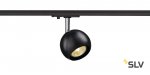 SLV 144010 LIGHT EYE Spot GU10, schwarz/ chrom, GU10, max. 50W, inkl. 1P.-Adapter