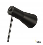 SLV 146000 Tromp Tischleuchte, schwarz, aluminium/stahl, GU10