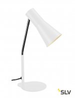 SLV 146001 Tromp Tischleuchte, weiss, aluminium/stahl, GU10