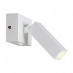 SLV 146271 STIX Wandleuchte, weiss, 1x3W LED, warmweiss, 60°, 3000K, mit Gelenk